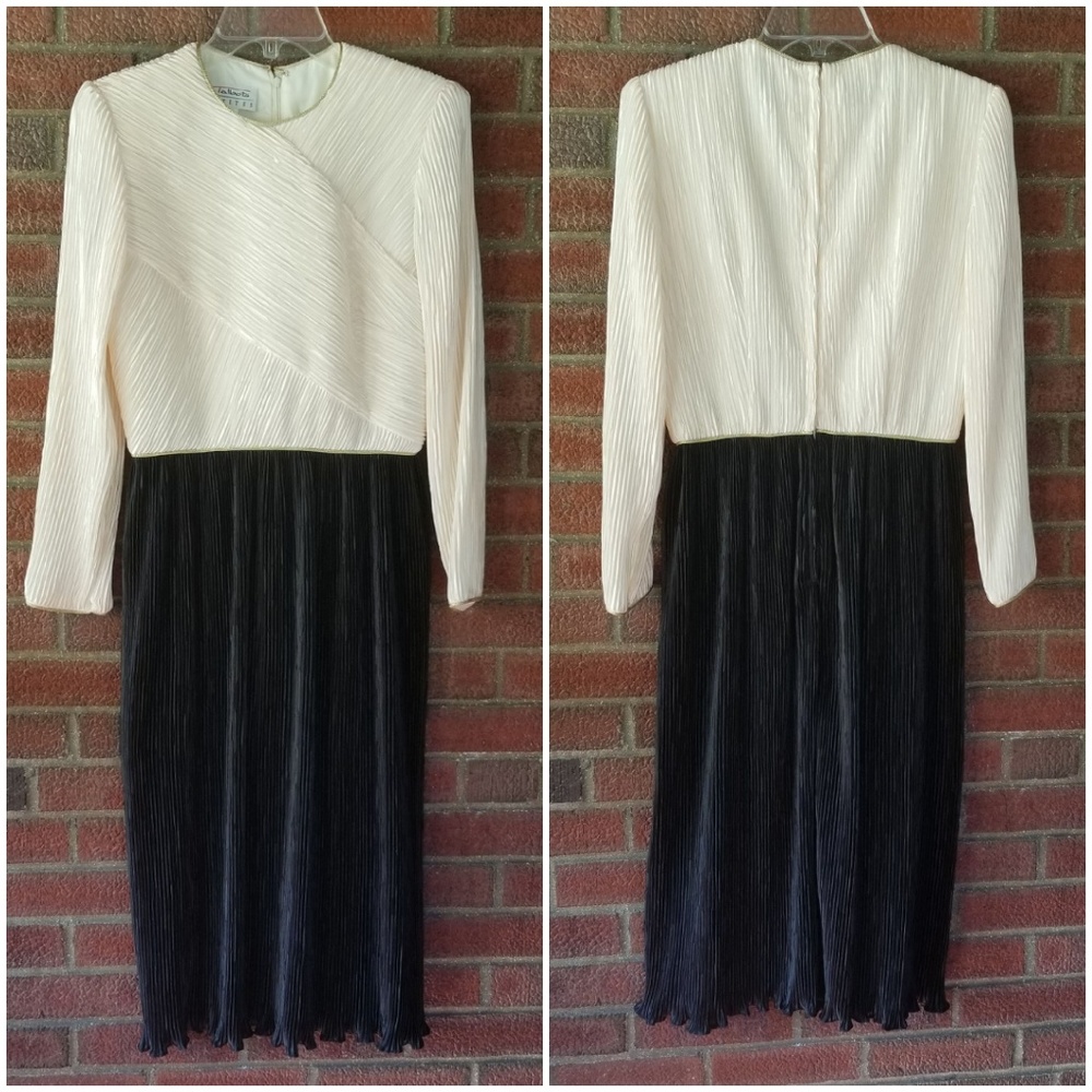 Talbots Women's Formal Dress Long Sleeves, Size 8P